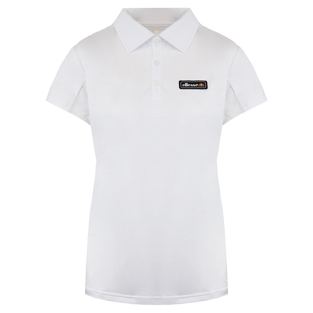 Ellesse – Weißes Poloshirt „Freya“