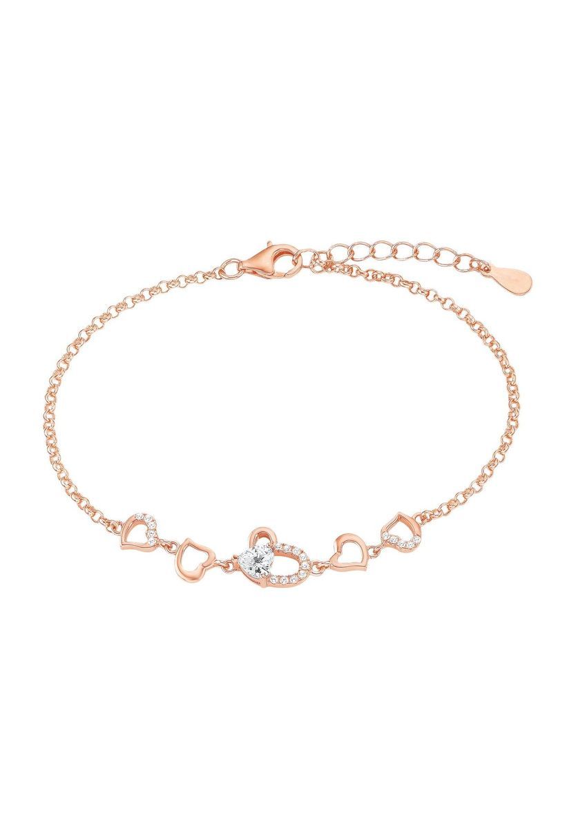 amor Damen Armband "9261444", 925er Silber, roségold