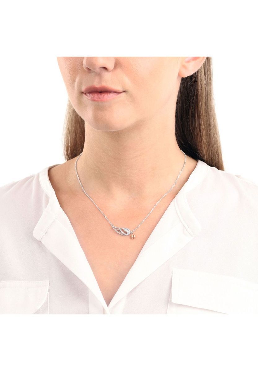 amor Damen Kette mit Anhänger "9271047", 925er Sterling Silber, silber, 42