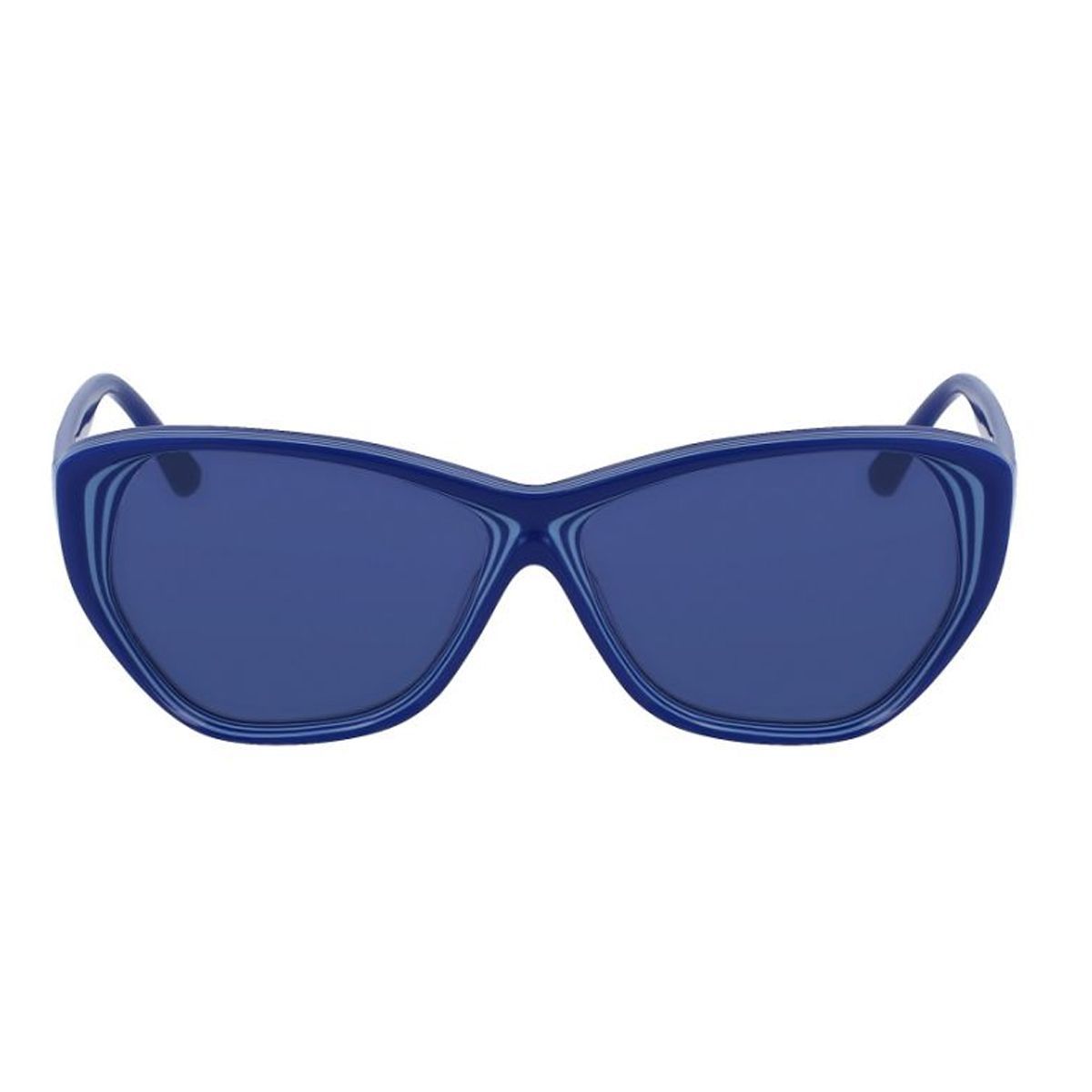 Cat-Eye Sonnenbrille mit Acetatrahmen
