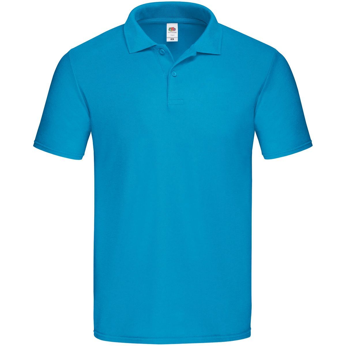 Fruit Of The Loom Herren Original Polo Shirt (Azurblau)
