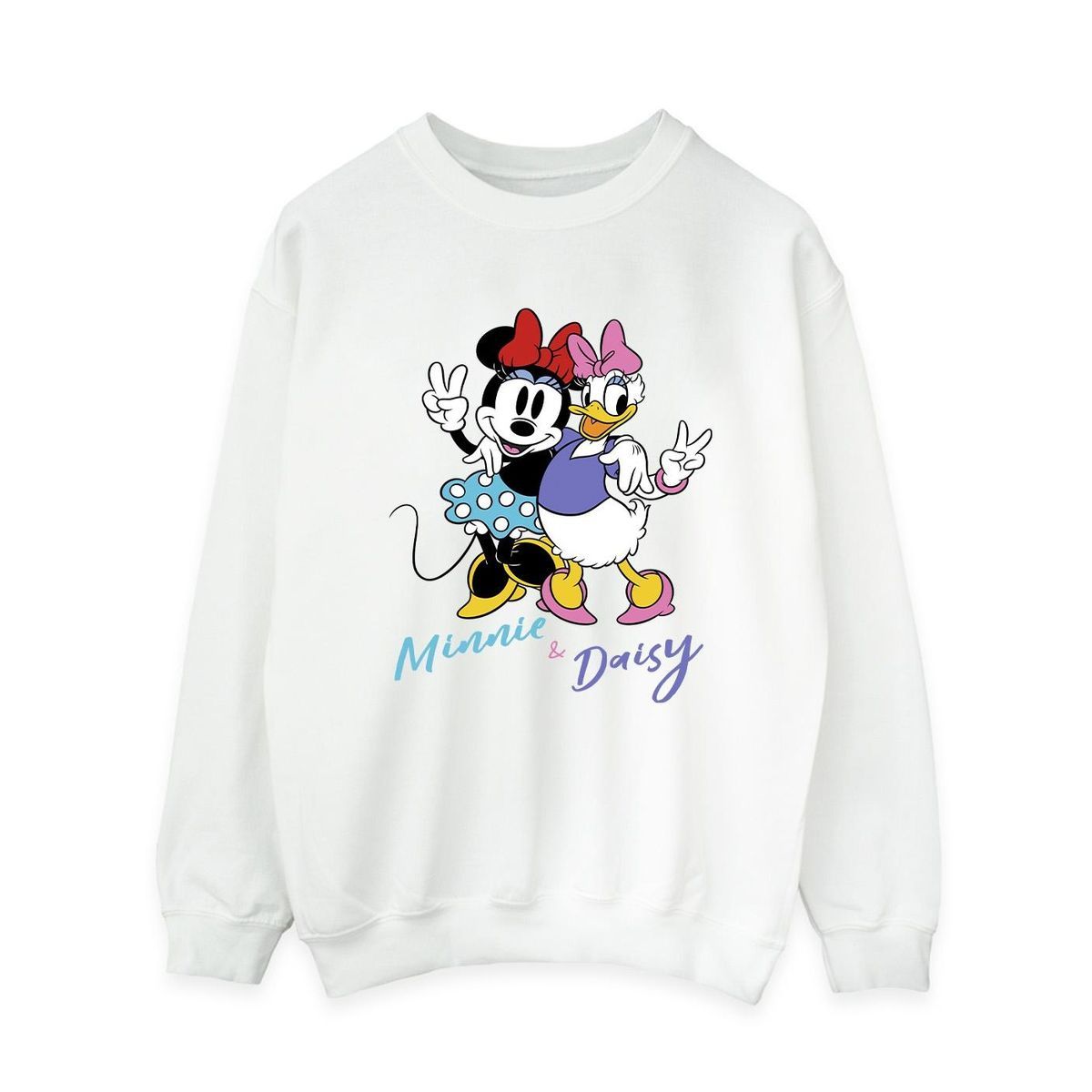 Minnie und Daisy Grafik Sweatshirt
