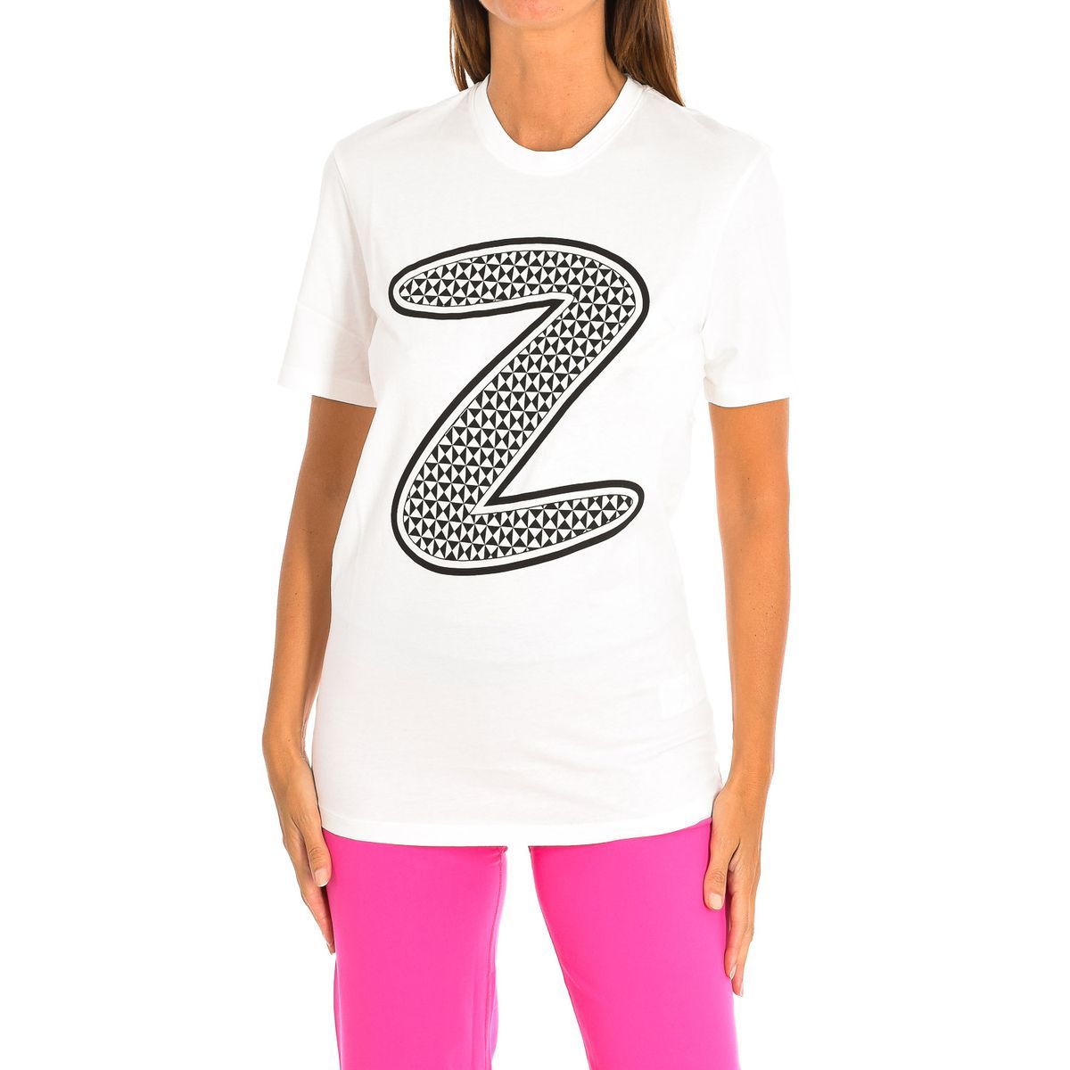 Lässiges T-Shirt mit Grafikprint aus Baumwolle