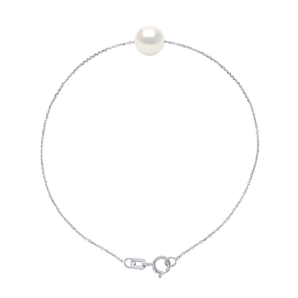 Zartes Süßwasserperlen-Kettenarmband