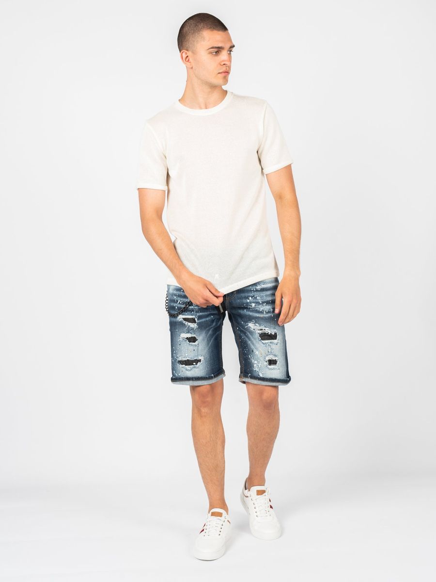 Herren Basic T-Shirt mit lockerer Passform