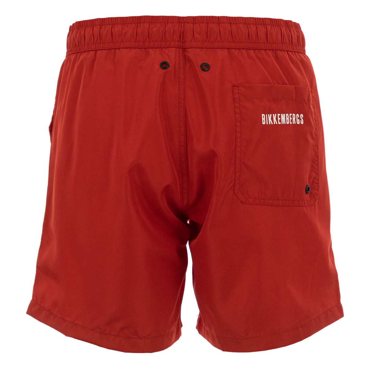 Badehose mit Grafiklogo und Kordelzug