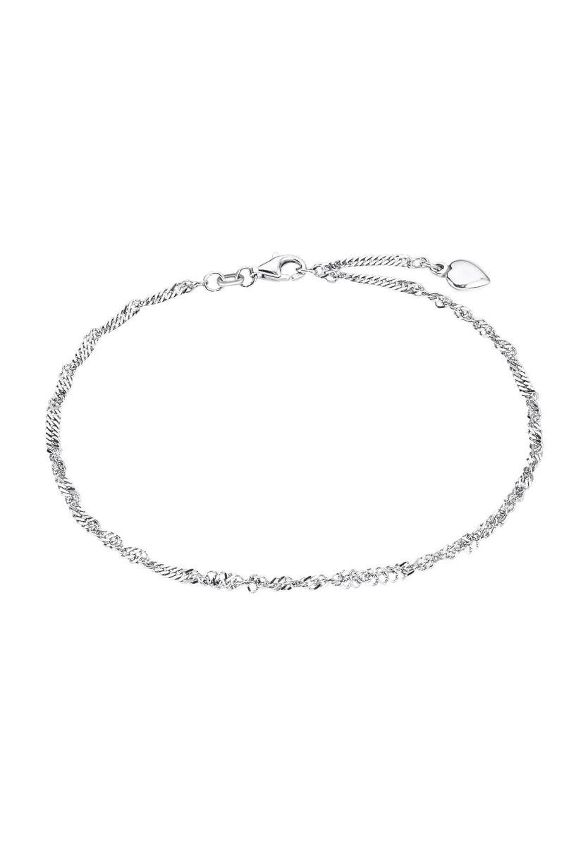 amor Damen Fußkettchen, 925er Silber, silber