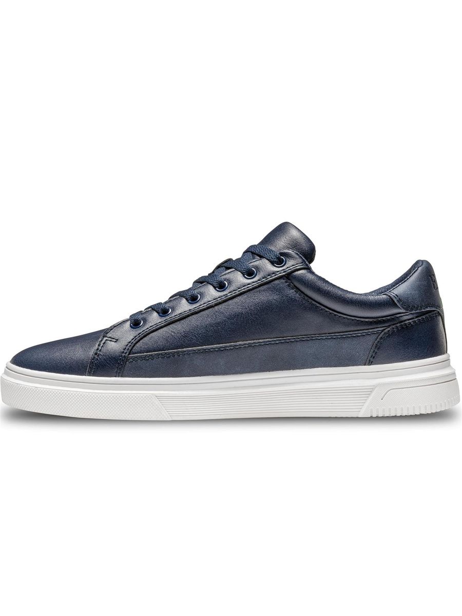 Elegante Schnürsneaker aus Synthetikleder