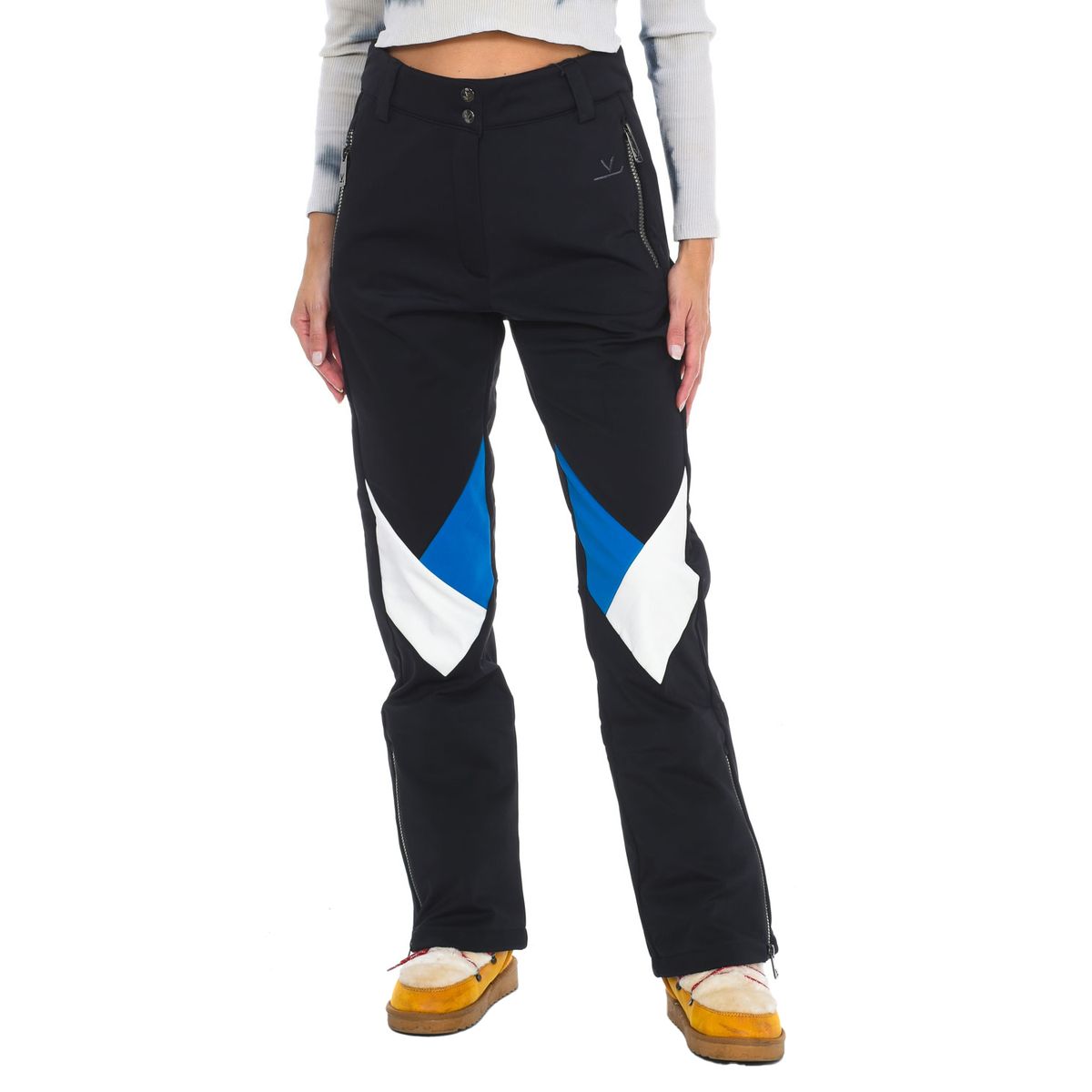 Damen Color Block Skihose