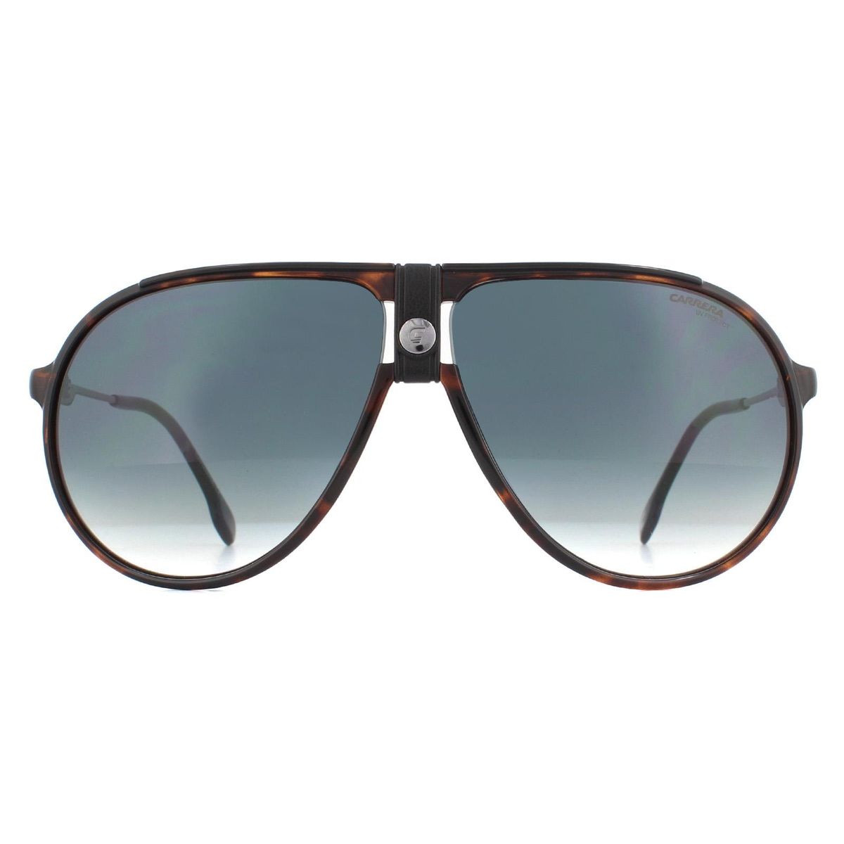 Klassische Pilotenbrille mit Schildpattrahmen