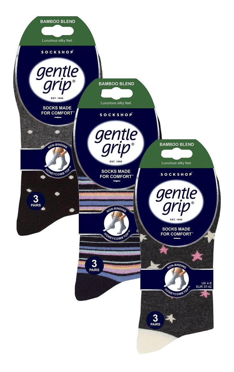 Bambus-Viskose Socken ohne Gummibund