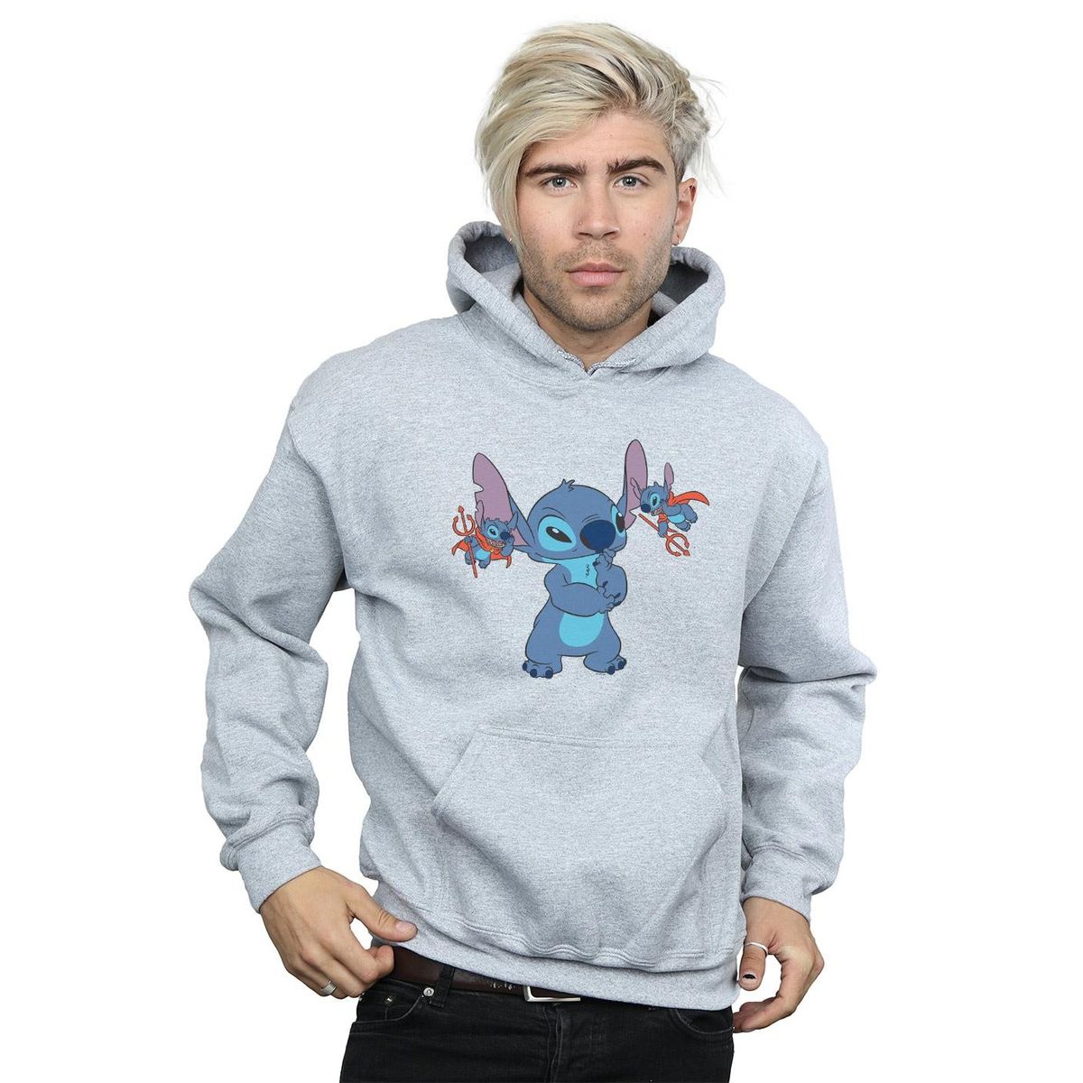 Grafik-Hoodie mit Little Devils Print