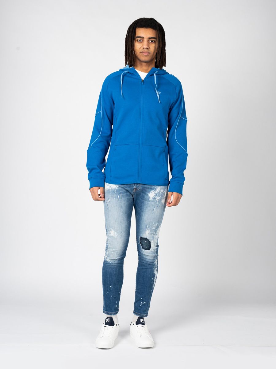 Zip-Funktionsjacke mit Kapuze