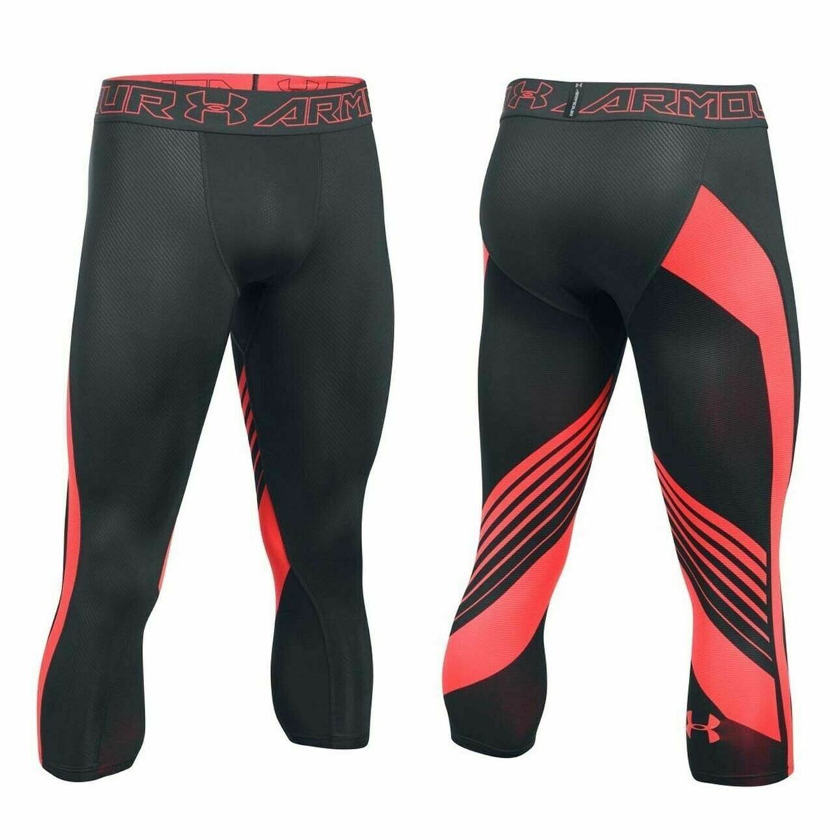 Herren 3/4 Kompressions-Trainingsleggings