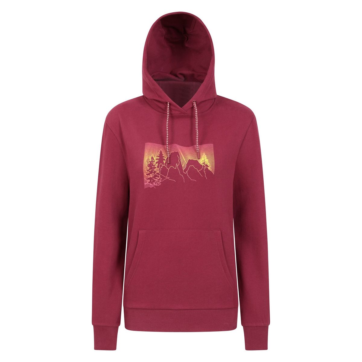 Damen Hoodie mit Grafikdruck