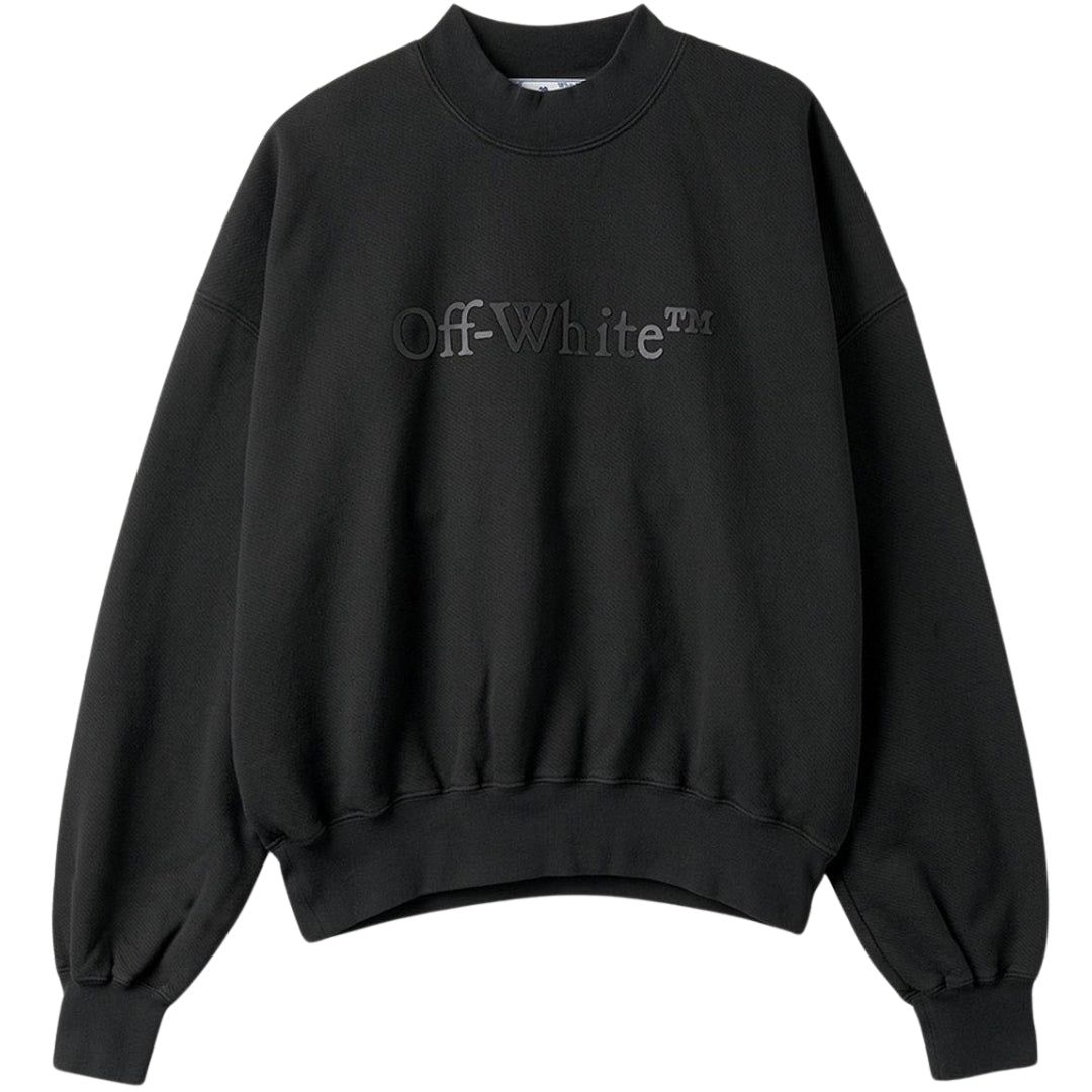 Boxy-Sweatshirt mit Logo aus Baumwolle