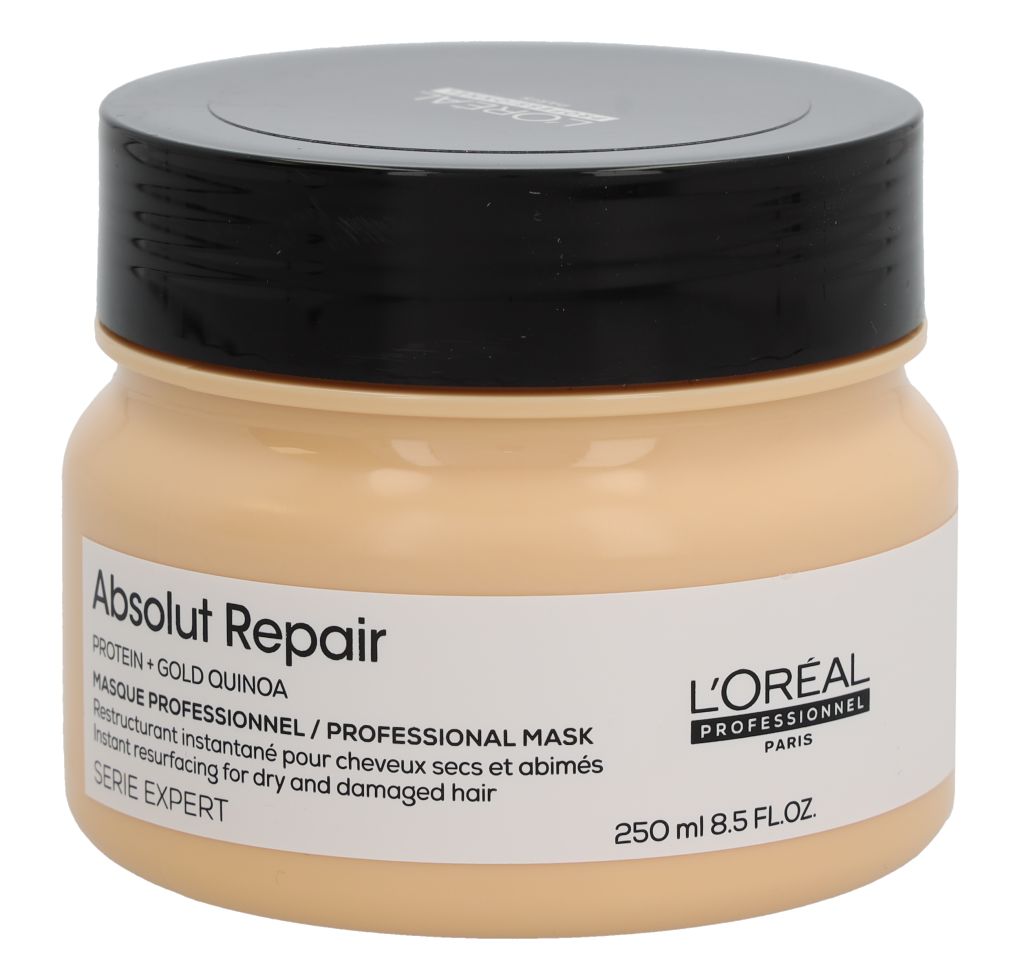 L'Oreal Serie Expert Absolut Repair Gold Quinoa Mask.