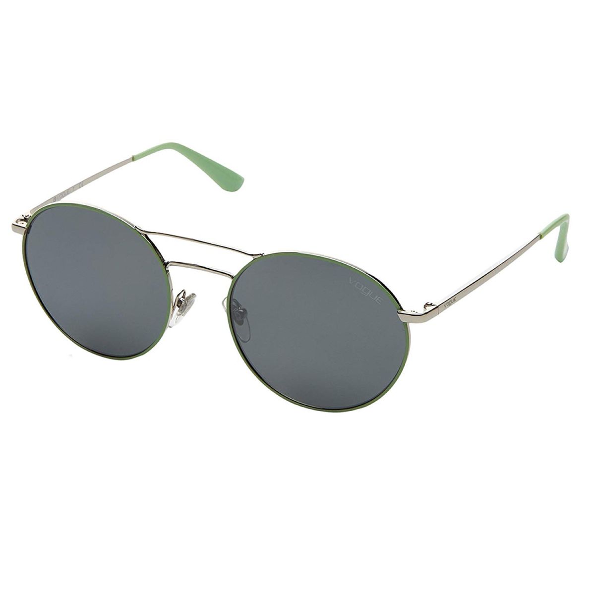 Sonnenbrille mit rundem Metallrahmen