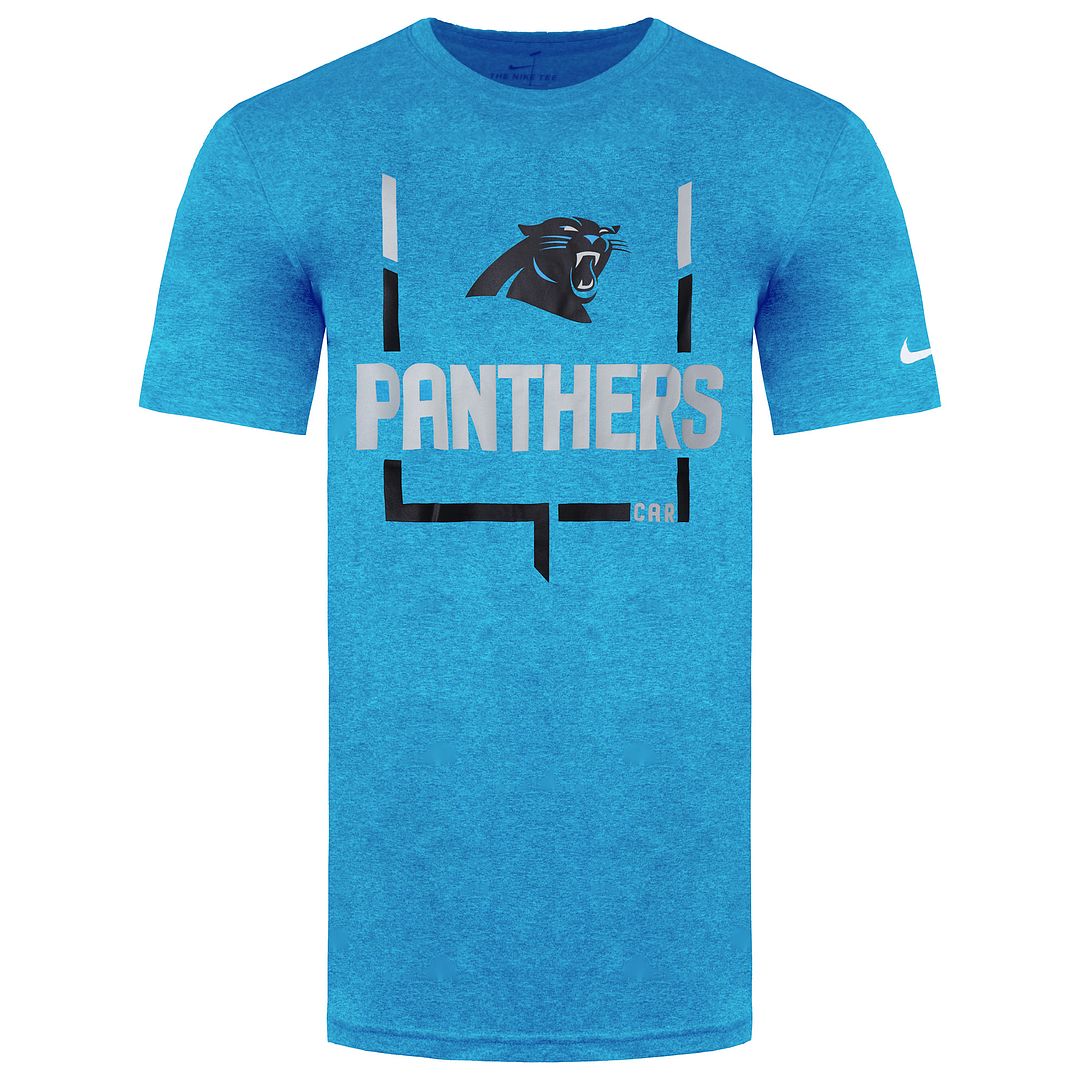 Carolina Panthers Goal Post Grafik T-Shirt