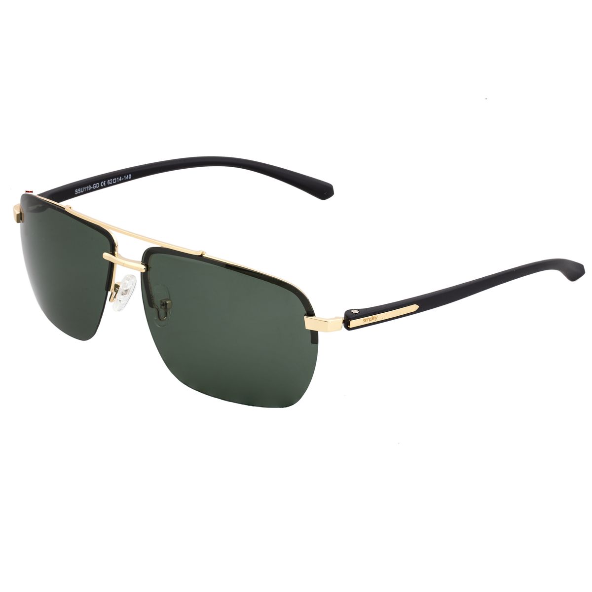 Klassische Pilotenbrille mit Metallrahmen