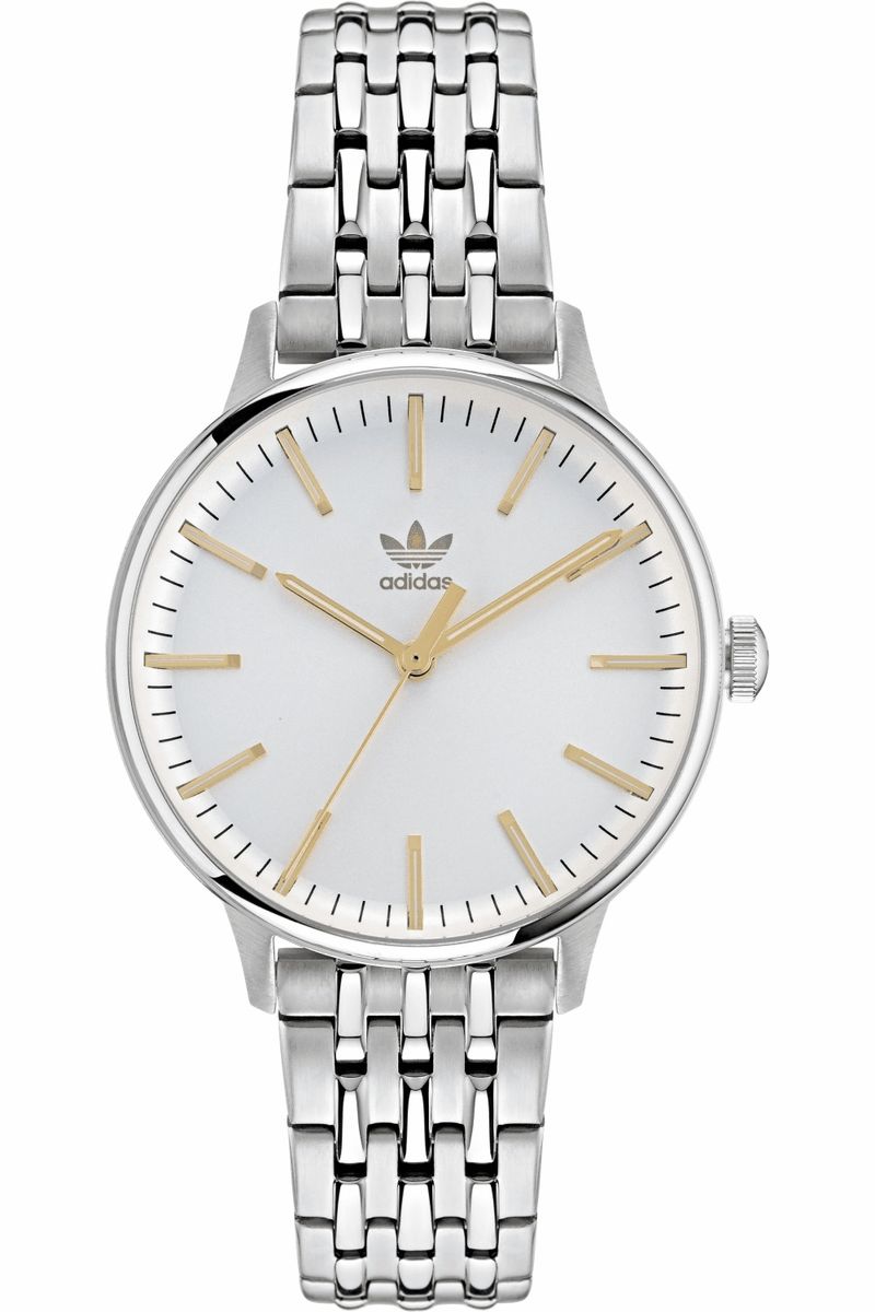 Minimalistische Kleideruhr in Silber
