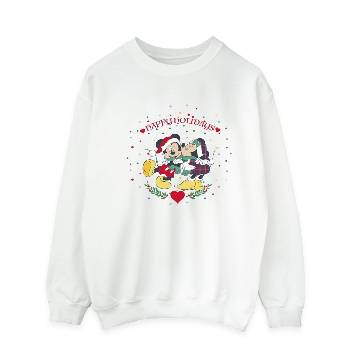 Mickey und Minnie 'Happy Holidays' Sweatshirt