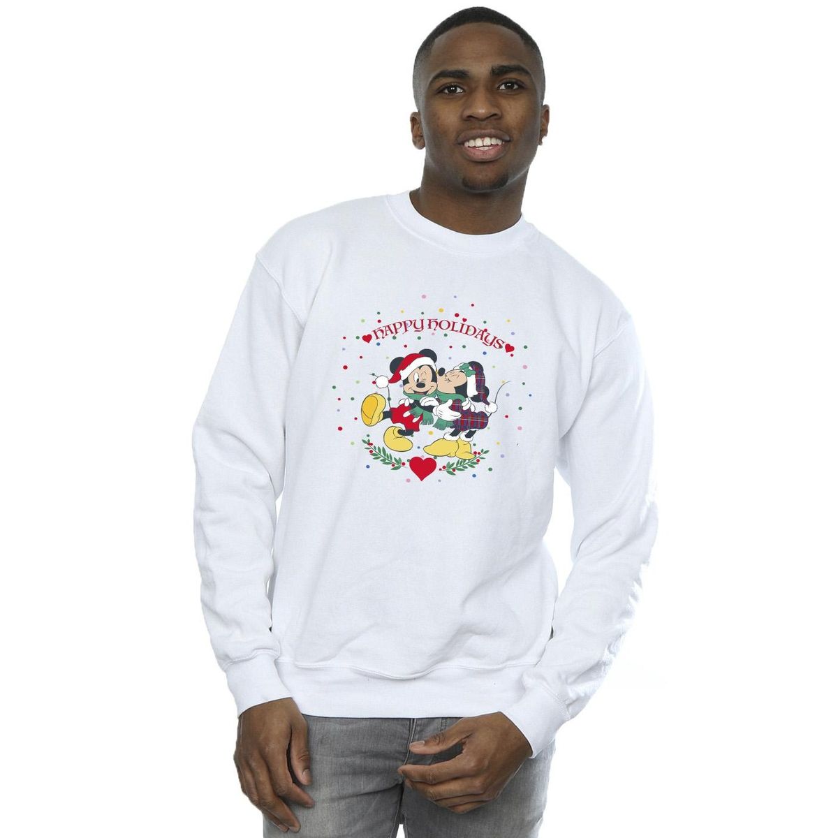 Micky und Minnie Weihnachts-Sweatshirt