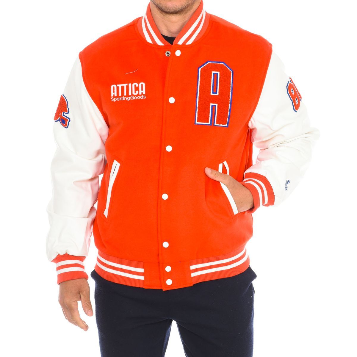 Klassische Herren-Collegejacke