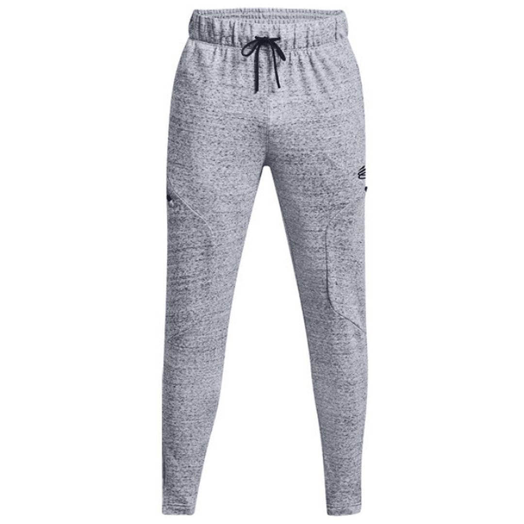 Graue Fleece-Trainingshose für Herren