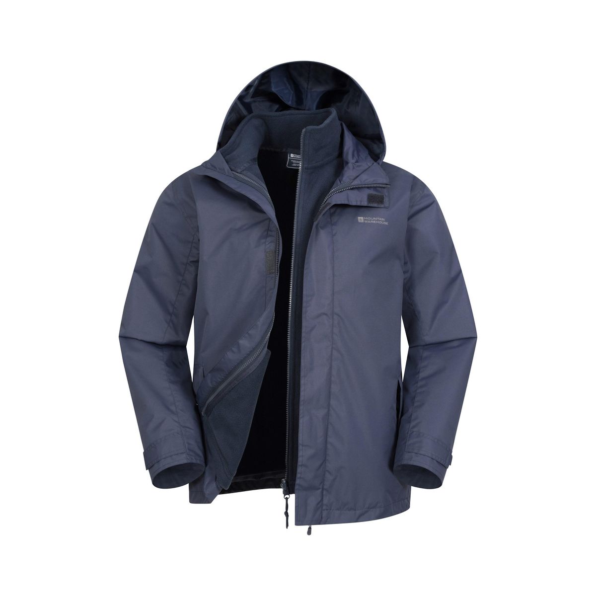 Mountain Warehouse Herren Fell II 3 in 1 Jacke (Marine)