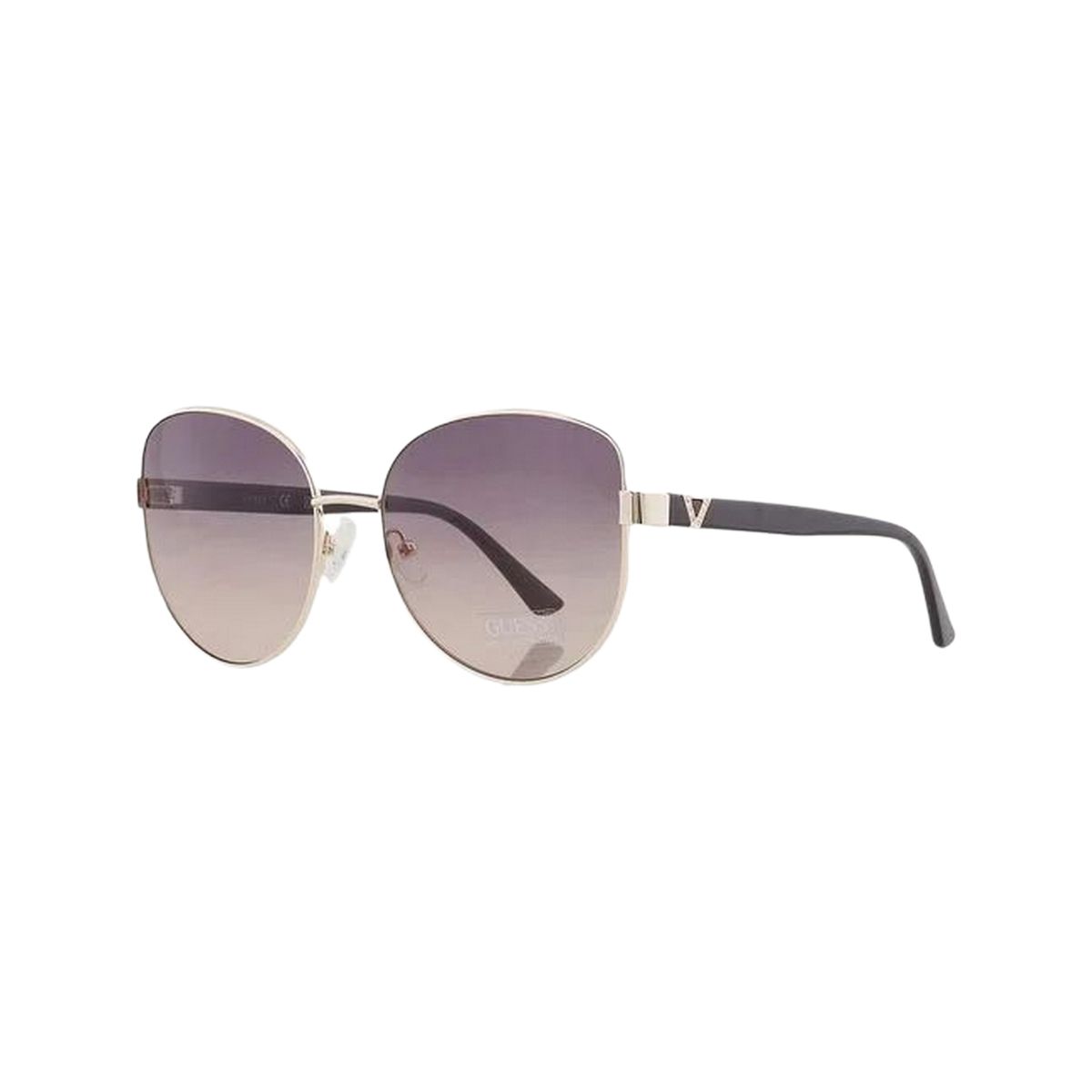 Übergroße Sonnenbrille mit Metallrahmen