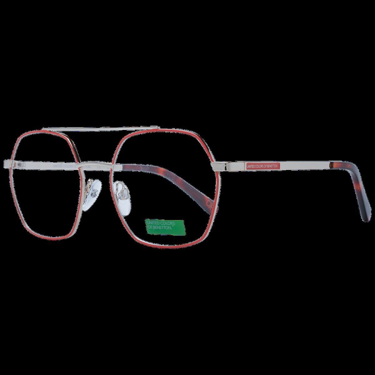 Geometrische Vollrand-Metallbrille