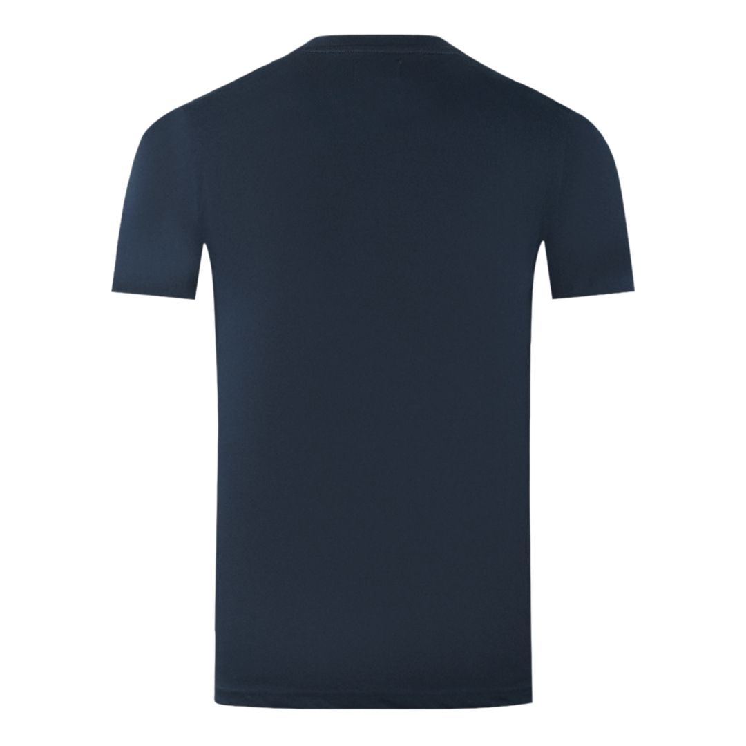 T-Shirt mit Wappen-Logo und Rundhalsausschnitt