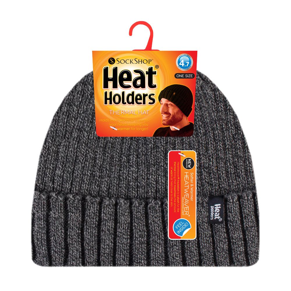 Gerippte Thermo-Wintermütze