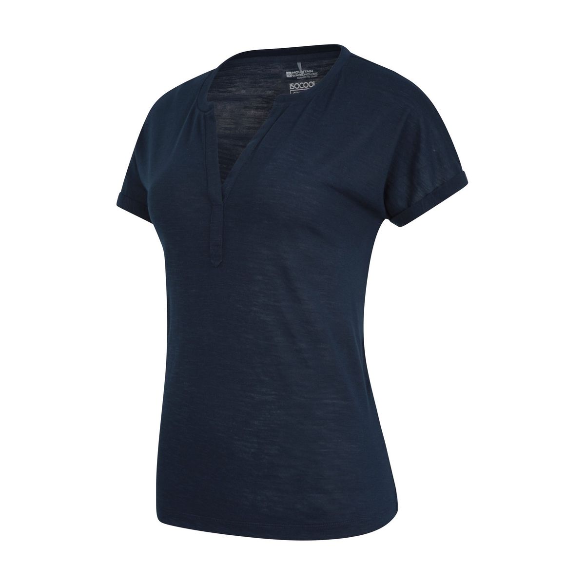 Leichtes schnelltrocknendes Slub-T-Shirt