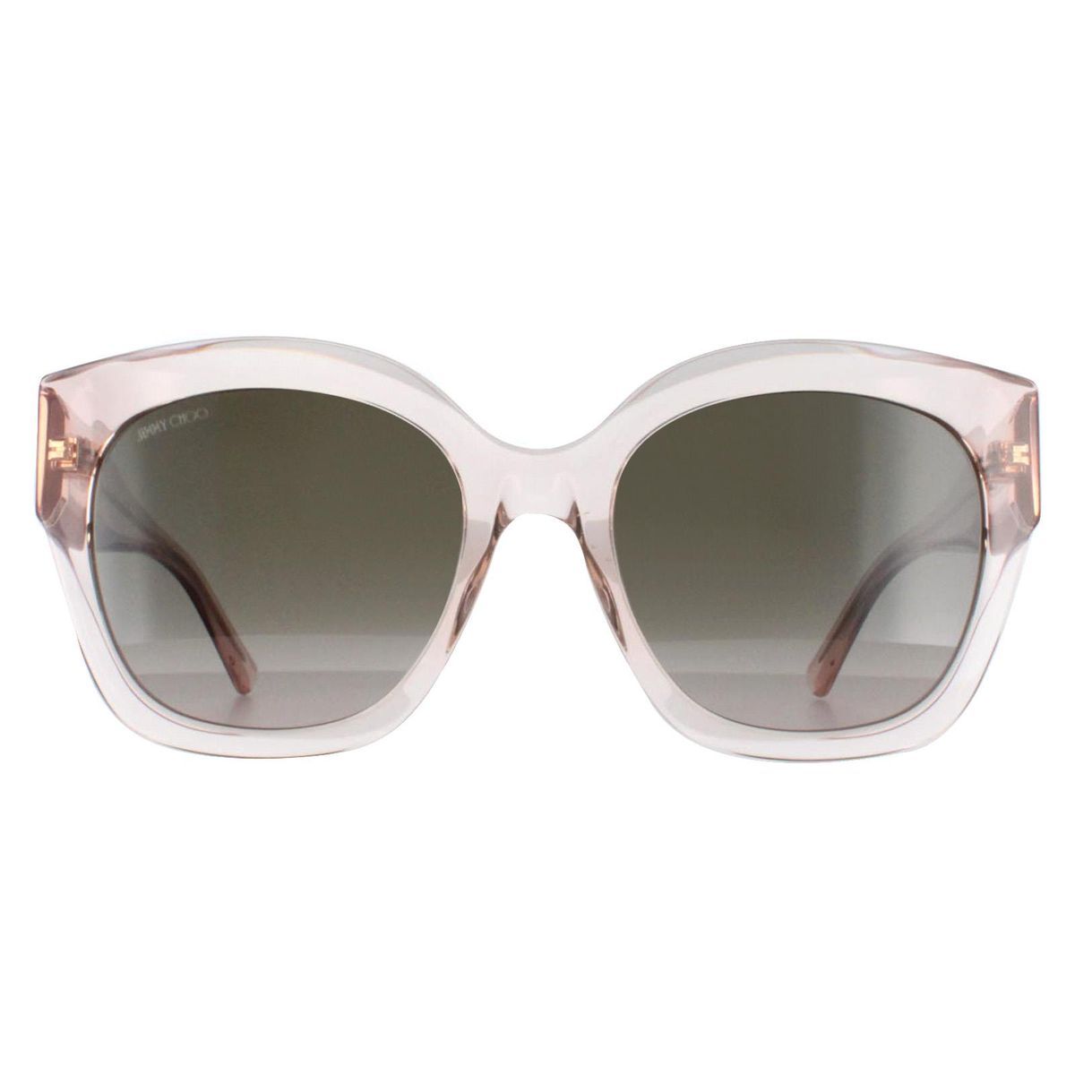 Übergroße Sonnenbrille mit Farbverlaufsgläsern