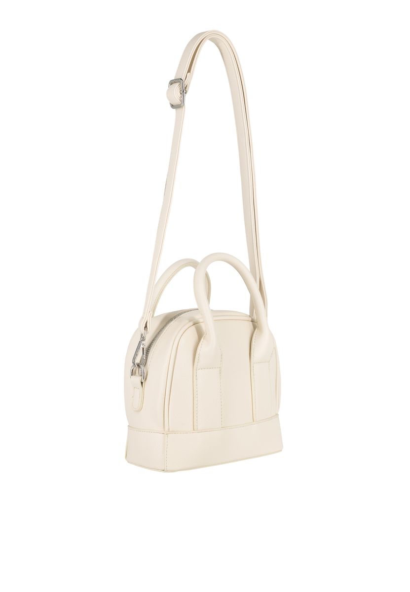Abgerundete Bowling-Tasche aus Kunstleder