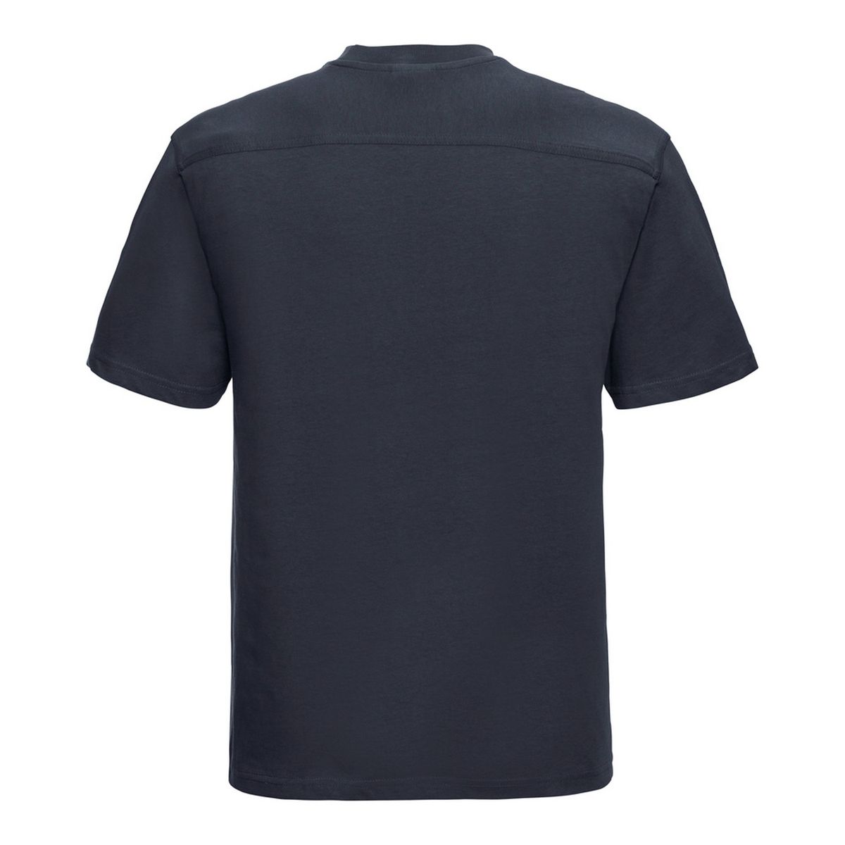 Schweres Baumwoll-T-Shirt mit Rundhalsausschnitt