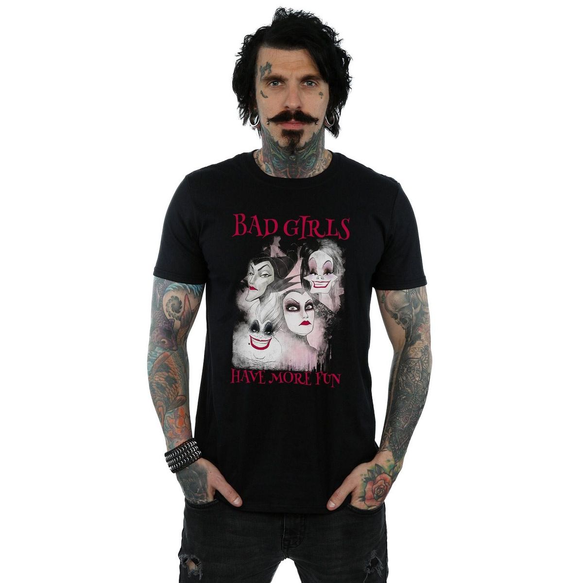 Bad Girls Grafik-Print T-Shirt