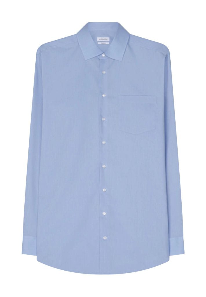 Herren Regular Fit Langarmhemd