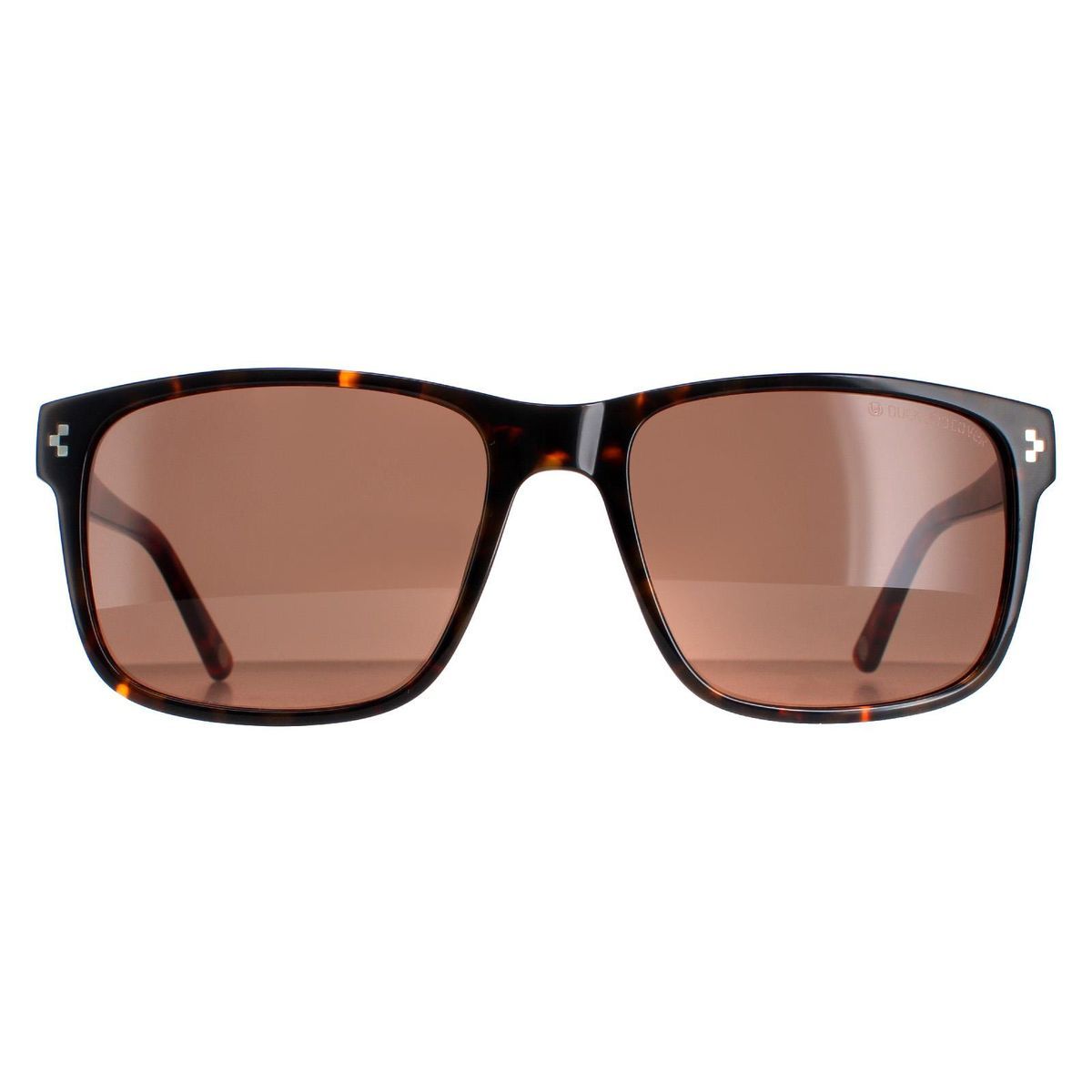 Klassische Rechteckige Havana Sonnenbrille