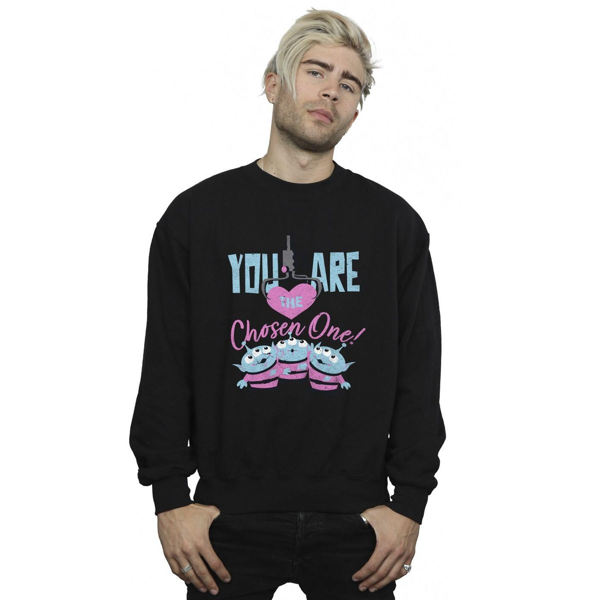 Grafik-Crewneck mit Chosen One Motiv