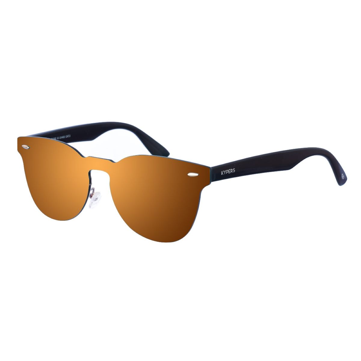 Randlose Browline-Sonnenbrille mit Farbverlaufsglas
