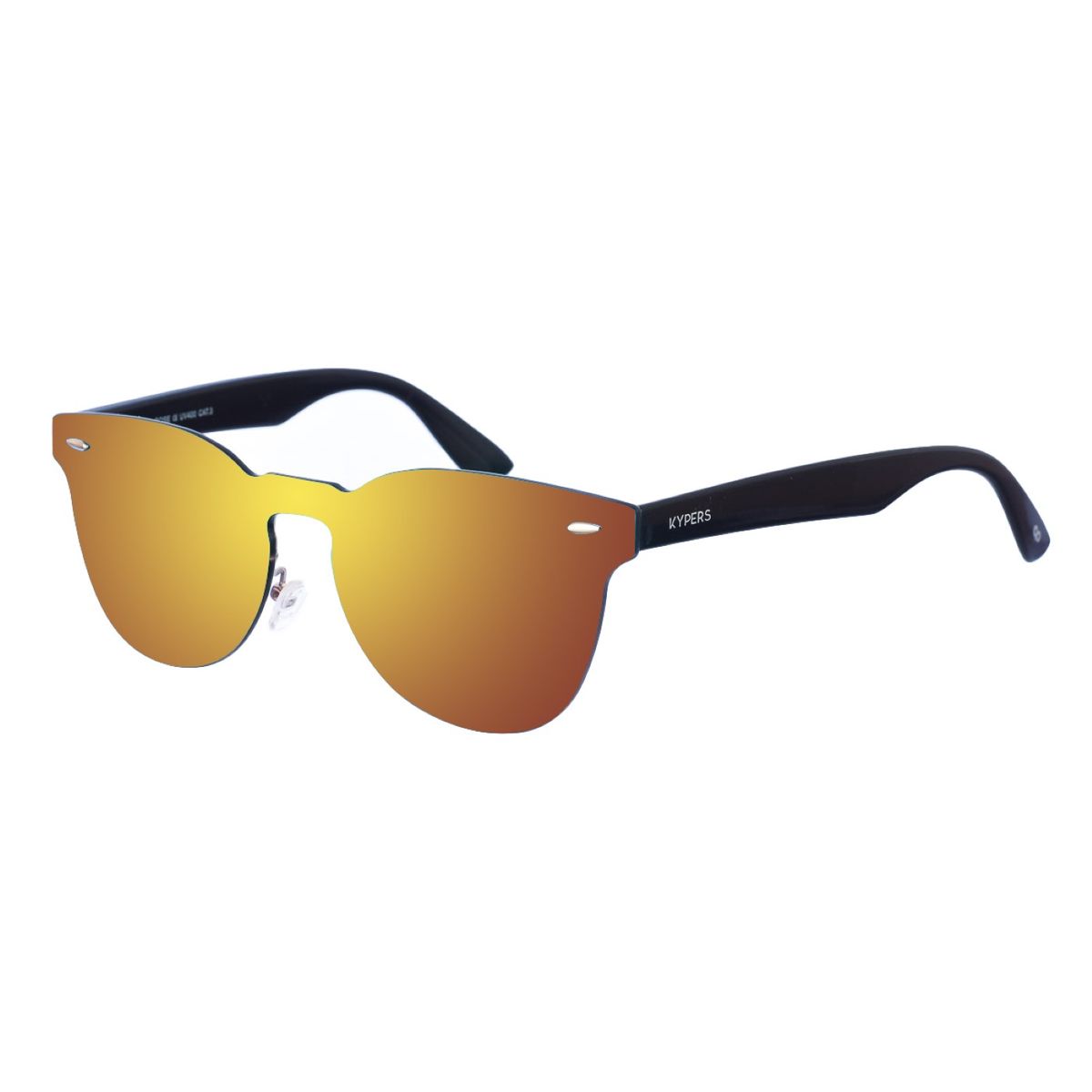 Randlose Browline-Sonnenbrille mit Farbverlaufsglas