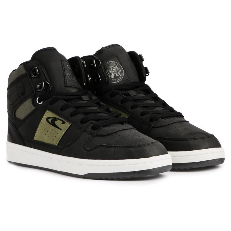 Urbane Mid-Top Nubuk-Sneaker