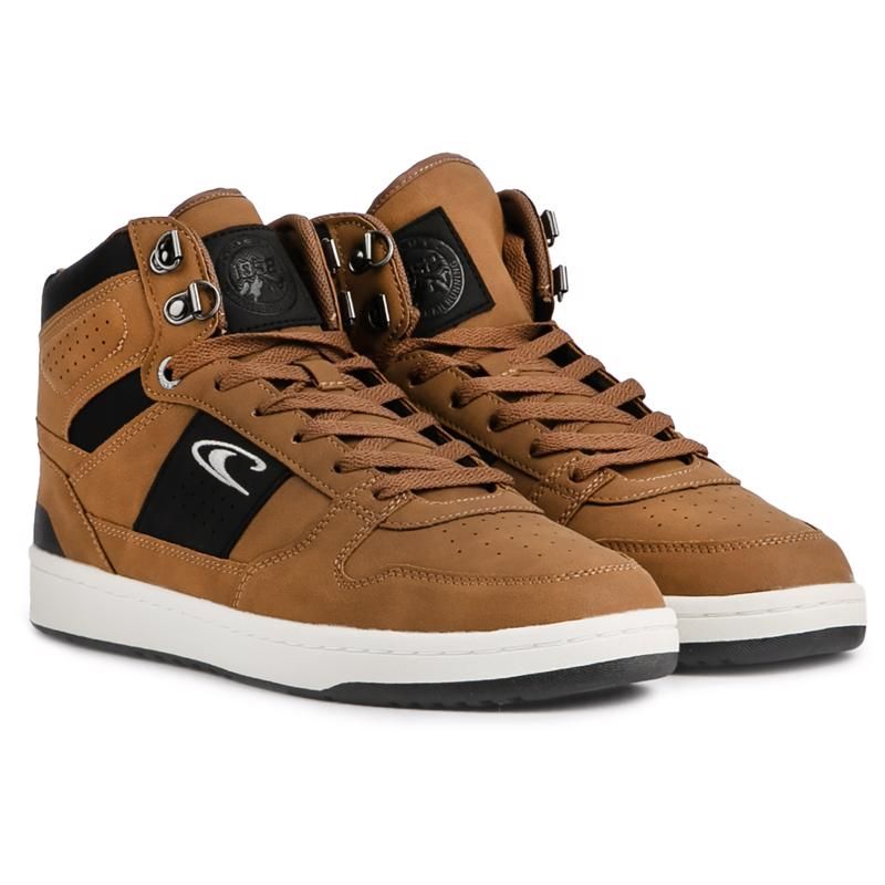 Urbane Mid-Top Nubuk-Sneaker