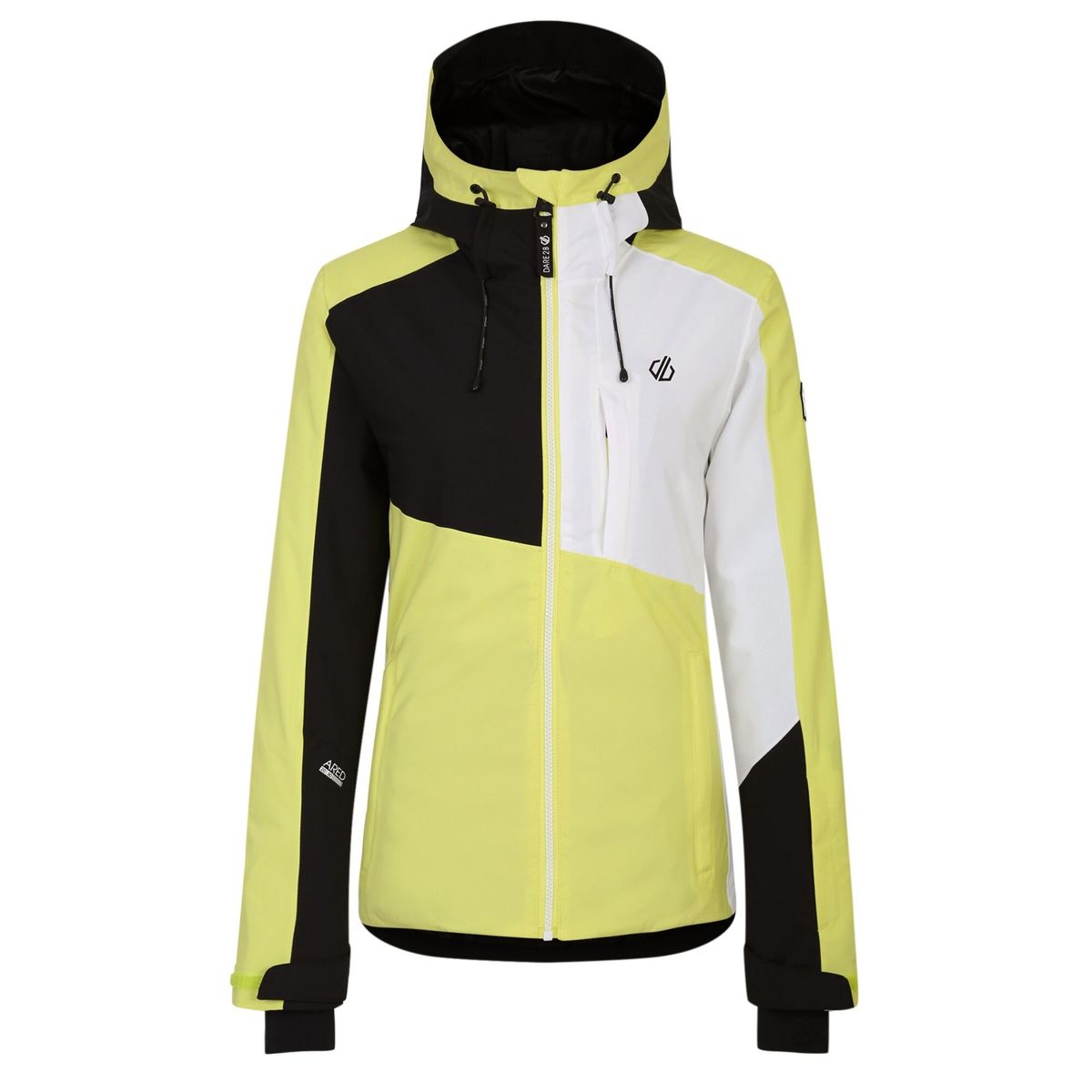 Dare 2B - "Chute" Skijacke für Damen (Mirabelle Gelb/Schwarz)