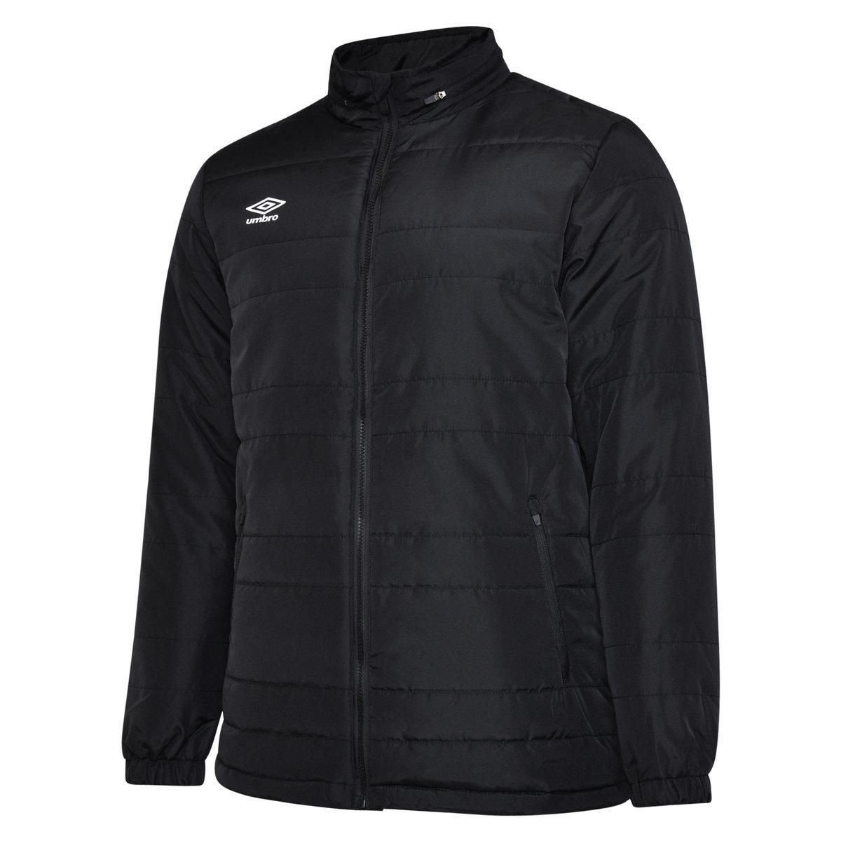 Umbro Herren Club Essential Bench Jacke (Schwarz)
