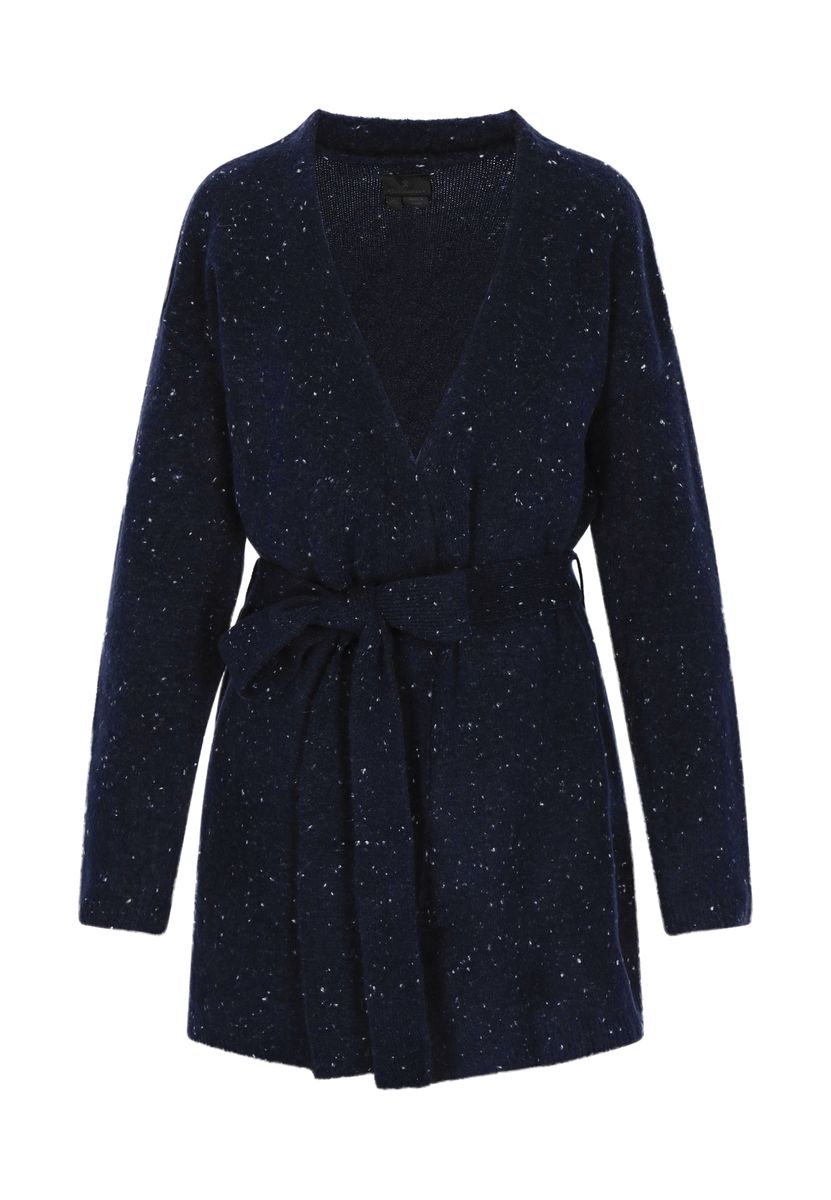 Elegante Strickjacke mit Taschen