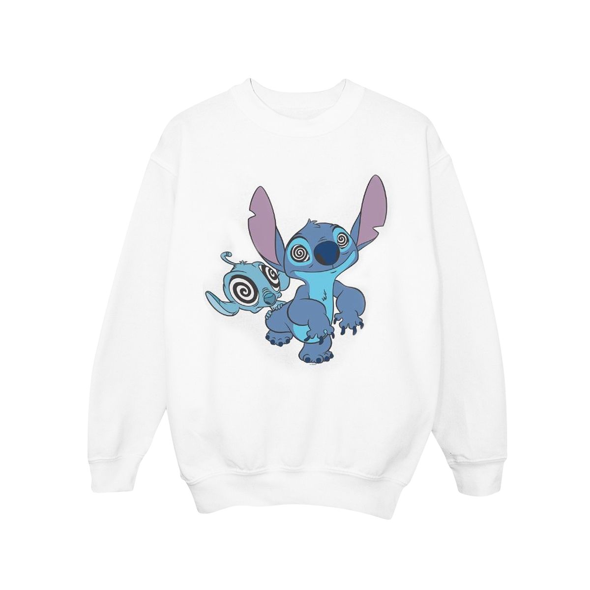 Disney - "Lilo And Stitch Hypnotized" Sweatshirt für Mädchen (Weiß)